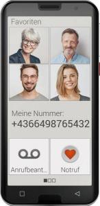 Smartfon Emporia Smart 5 3/32GB Czarny  (S5_001) 3