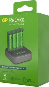 Ładowarka GP ReCyko B421 + D451 (130B421CD210AAC4) 6