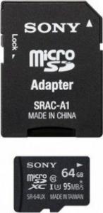 Karta Sony SR-64UX MicroSDXC 16 GB Class 10 UHS-I/U3  (SR64UXA) 1