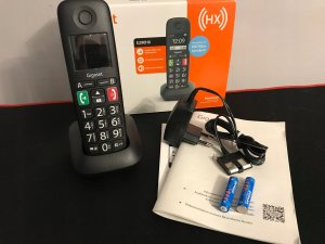 Telefon stacjonarny Gigaset Gigaset E290 HX schwarz (S30852-H2961-B101) - AP387724 12