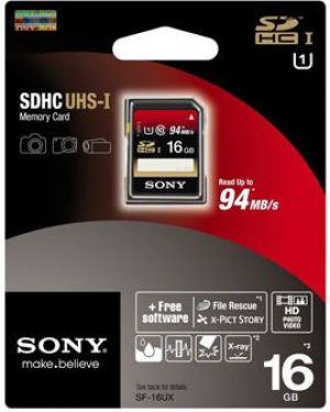 Karta Sony SF16UX SDHC 16 GB Class 10 UHS-I  (SF16UX) 1
