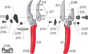 Sekator Felco 2 Classic nożycowy 3