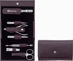 Zwilling Zwilling CLASSIC INOX Neat's leather case, purple, 7pc 1