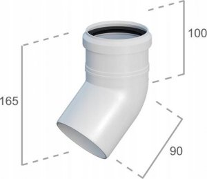 Ricom KOLANO PP 45ST DN80 USZCZ. 2