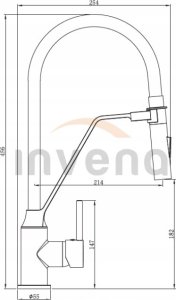 Bateria kuchenna Invena Terra stojąca czarna (BZ-54-L04) 7