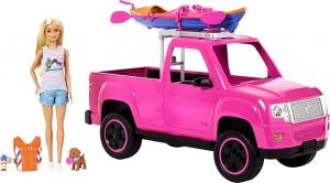 Lalka Barbie Mattel Camping Fun - Pickup + Lalka + Kajak (FNY40) 2
