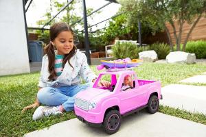 Lalka Barbie Mattel Camping Fun - Pickup + Lalka + Kajak (FNY40) 4