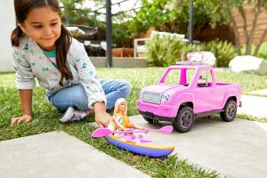 Lalka Barbie Mattel Camping Fun - Pickup + Lalka + Kajak (FNY40) 5