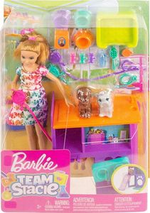 Lalka Barbie Mattel Team Stacie - Opiekunka zwierząt (GFF48) 7