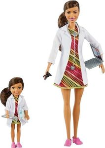 Lalka Barbie Mattel Kariera - Barbie i Chelsea duży zestaw (GNC63) 3