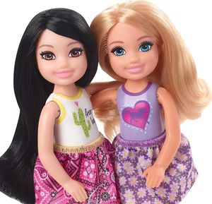 Lalka Barbie Mattel Barbie Chelsea Szkółka jeździecka 2 lalki+konie 5