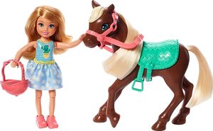 Lalka Barbie Mattel Club Chelsea - lalka i kucyk (GHV78) 1