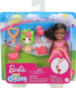 Lalka Barbie Mattel Club Chelsea - Kostium flaminga (GJW30) 4