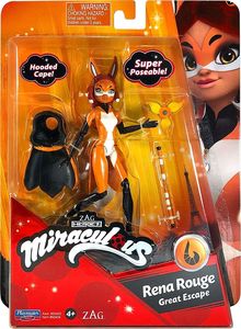 Figurka Playmates Toys Miraculous - Ruda Kitka i akcesoria (50404) 4