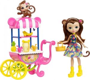 Mattel Enchantimals Piknik w parku zestaw z 3 lalkami 4 zwierzątkami i akcesoriami 2