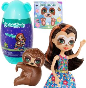 Mattel Enchantimals lalka i figurka leniwiec 1