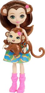Mattel Enchantimals Lalka i figurka małpka 2