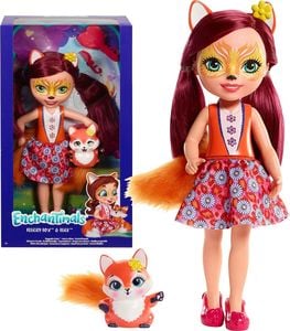 Mattel Enchantimals Felicity Fox duża lalka z liskiem Flick 1