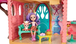 Mattel Enchantimals 2 piętrowy Domek Jelonków+2 figurki 8