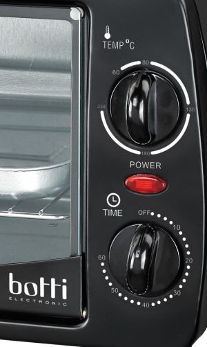 Mini piekarnik Botti JK-1003 CZARNY (10L) 2