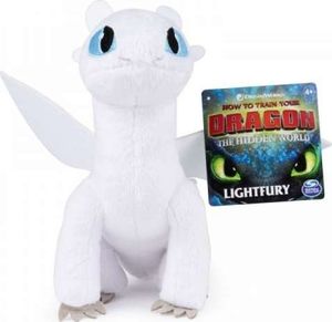 Spin Master Jak wytresować smoka Biała Furia maskotka pluszak 24 cm (14085) 3
