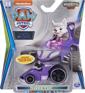 Spin Master Psi Patrol Sweetie metalowy pojazd z figurką Mission Paw True Metal 5