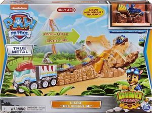 Spin Master Psi Patrol Chase Dino Rescue True Metal zestaw ratunkowy T-Rex (GXP-765468) 1