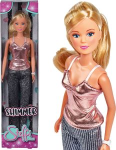 Simba Lalka Steffi Love Shimmer różowa koszulka 1