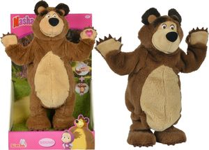 Figurka Simba Simba Masza i niedźwiedź, maskotka tańczący niedźwiedź Misza 32 cm 930-8236 1