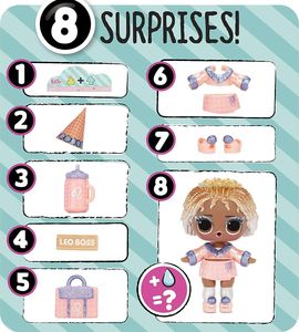 MGA LOL Surprise Błyszcząca Laleczka Upominkowa Znaki zodiaku (572824EUC/572824) S2 5