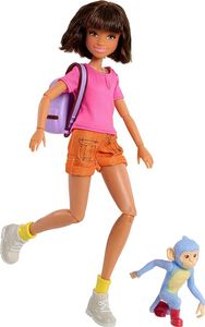 Figurka Just Play Zestaw Figurka małpka Dora + lalka Dora i Miasto Złota 3