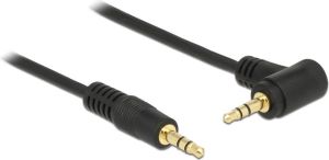 Kabel Delock Jack 3.5mm - Jack 3.5mm 1m czarny (83754) 1