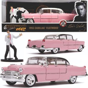 Jada Toys Samochód metalowy kolekcjonerski Cadillac 1955 Elvis Presley 1:24 1