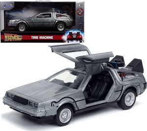 Jada Toys DeLorean Back to the future Maszyna czasu 1:32 1