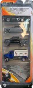Mattel Matchbox Top Gun pojazdy auta samolot 1