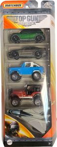 Mattel Matchbox Top Gun pojazdy auta samolot 1