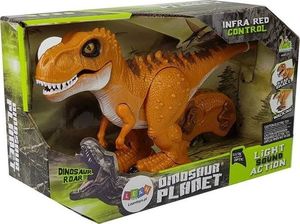 Lean Sport Tyranozaur Zdalnie Sterowany R/C Brąz Dźwięk Światło 6