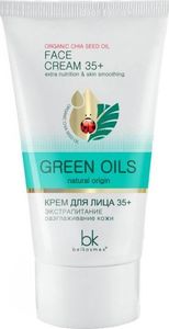BELKOSMEX Krem do twarzy 35+, odżywienie i gładkość - Green Oils 40g 1