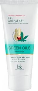 BELKOSMEX Krem do powiek 45+, odżywienie i przeciwzmarszczkowy 20 g - Green Oils 1