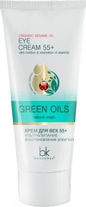 BELKOSMEX Krem do powiek 55+, odżywienie i elastyczność 20 g - Green Oils 1