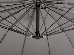 Beliani Parasol ogrodowy Calabria II ciemnoszary 268 cm 3