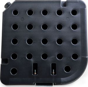 Beliani Zestaw 4 obciążników do parasola ogrodowego Caria czarne 5