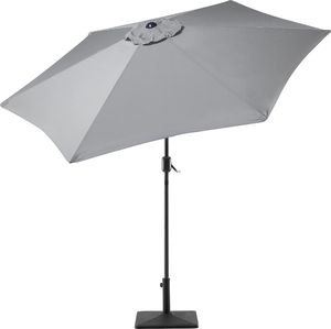 Beliani Parasol ogrodowy Varase Ciemny Szary 270 cm 2
