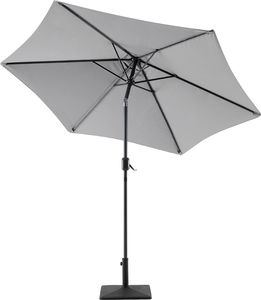 Beliani Parasol ogrodowy Varase Ciemny Szary 270 cm 3
