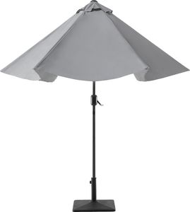 Beliani Parasol ogrodowy Varase Ciemny Szary 270 cm 4