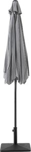 Beliani Parasol ogrodowy Varase Ciemny Szary 270 cm 5