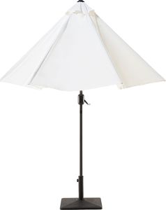 Beliani Parasol ogrodowy Varase Jasny Beżowy 270 cm 2
