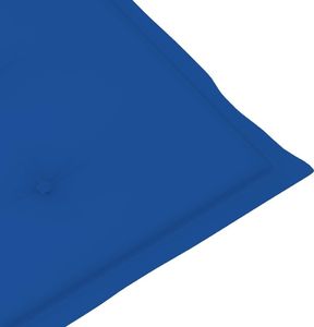 vidaXL Rozkładane krzesła ogrodowe z poduszkami 4 szt. lita akacja 8