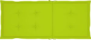 vidaXL Składane krzesła ogrodowe z poduszkami 3 szt. drewno akacjowe 8