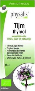 Physa Olejek eteryczny tymianek thymus zygis thymol (tijm thymol) Bio 10 ml 1